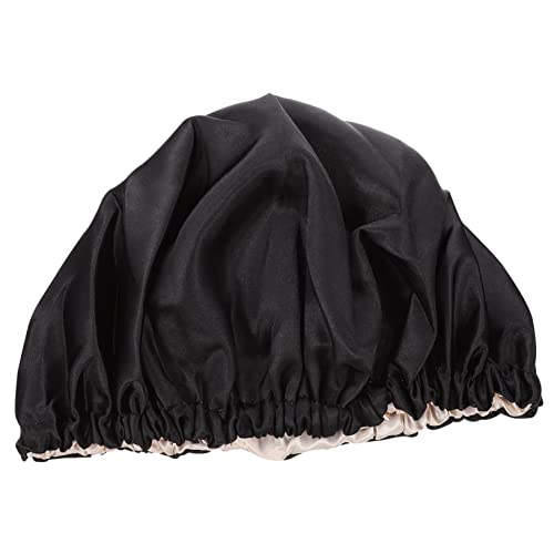 BATHVEVE Bademütze Für Junge Mädchen Mit Verstellbarem Gummiband Duschhaube Zum Duschen Und Schlafen Elastischer Für Haare Schützen Badekappen Für Junge Mädchen Und Kleinkinder von BATHVEVE