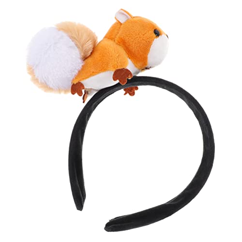 BATHVEVE Süßes Eichhörnchen-stirnband Aus Kreatives Haaraccessoire Für Erwachsene Für Halloween Und Cosplay-partys Langlebig Und Festlich Gestaltet von BATHVEVE