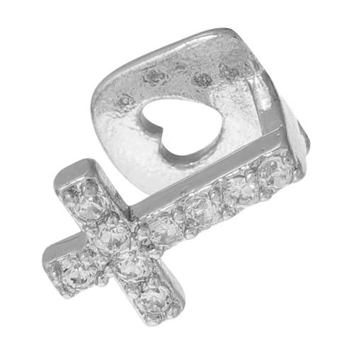 BATHVEVE Einzelzahn Grill mit Kreuz für Männer und Hip Hop Zahnschmuck für Cosplay Stilvoller Bling für Partys und Festliche Anlässe von BATHVEVE