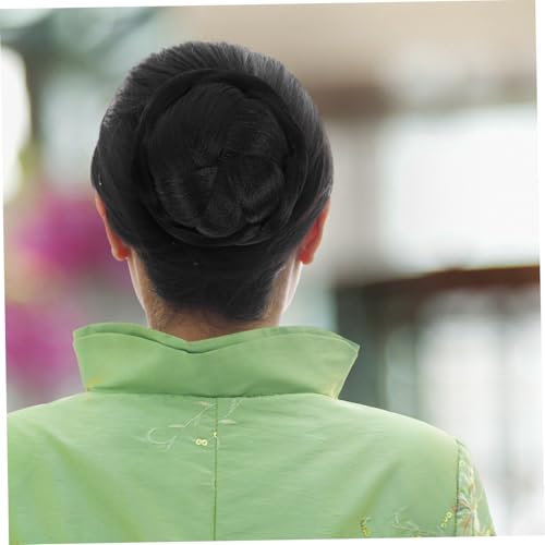 BATHVEVE Geflochtener Chignon Haarteil Synthetisches Kunsthaar Volumen Erhöhend No Tie Ponytail Extension Clip in Haarknoten für Frauen Hochsteckfrisur Party Alltag von BATHVEVE