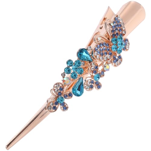 BATHVEVE Große Haarklammer Damen mit Strasssteinen Vintage Haarschmuck Haarspange für Dickes Haar Leichter Modischer Haarclip für Partys Halloween Cosplay und Alltag von BATHVEVE