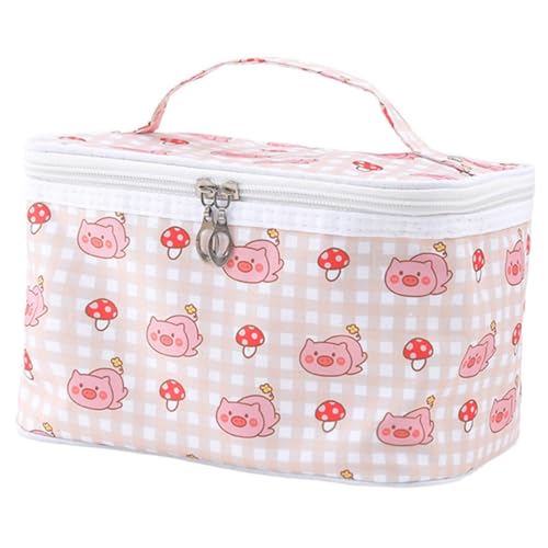 BATHVEVE Große Reisetasche Für Damen Kosmetiktasche Mit Reißverschluss Make-up-Organizer Zum Aufbewahren Von Lippenstift Lidschatten Und Kosmetik Für Reisen Urlaub Und Geschäftsreisen von BATHVEVE