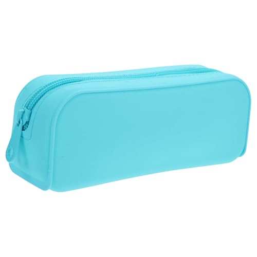 BATHVEVE Großes Fassungsvermögen Silikon Federmäppchen Waschbar Reißfest Stifttasche für Schule Büro Mädchen und Studenten Weiches Glattes Design zur Praktischen Aufbewahrung von Stiften von BATHVEVE