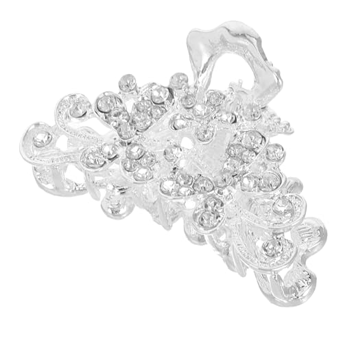 BATHVEVE Haarklammer Aus Metall Mit Strasssteinen Glitzerndes Mini-blumen-design Für Damen Haarspange Für Hochzeiten Und Besondere Anlässe Modische Haar-accessoires von BATHVEVE