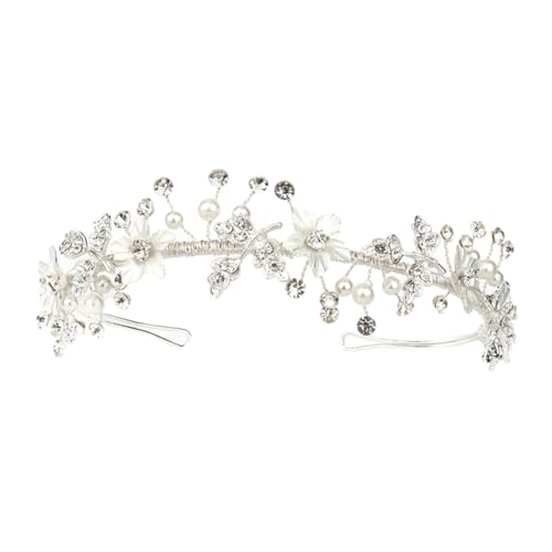 BATHVEVE Haarschmuck Aus Kristallperlen Für Damen Eleganter Kopfschmuck Für Hochzeiten Und Partys Haarnadel Aus Kristalldiamantlegierung Sehr Zart Und Ansprechend von BATHVEVE