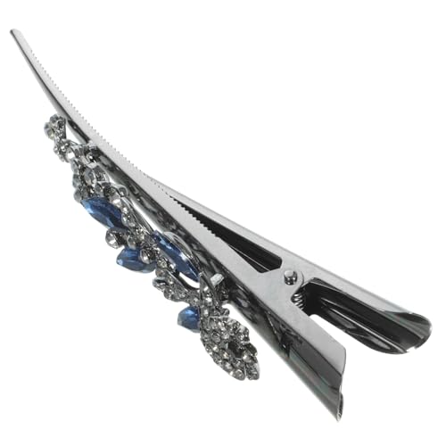 BATHVEVE Haarspange für Damen Große Alligator Krokodilklemme Haaraccessoire mit Strass für Dickes und Dünnes Haar für Partys und Besondere Anlässe von BATHVEVE