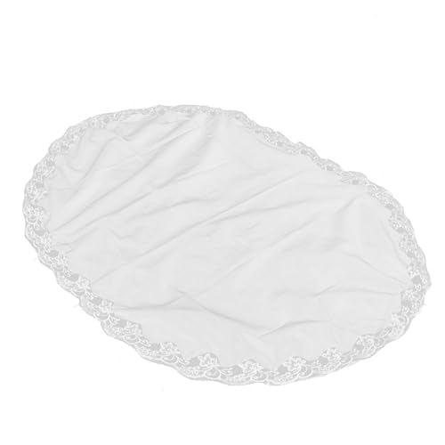 BATHVEVE Hochzeits-brautschleier Aus Spitze Mit Blumenrand, Einlagiger Brautschleier Für Bräute Und Hochzeitsveranstaltungen, Geeignetes Unkrautzubehör, Weiß BATHVEVE Hochzeits-brautschleier Aus Spitze Mit Blumenrand, Einlagiger Brautschleier Für Bräute Und Hochzeitsveranstaltungen, Geeignetes Unkrautzubehör, Weiß von BATHVEVE