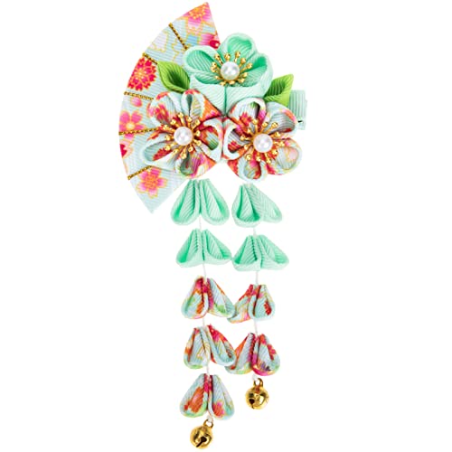 BATHVEVE Japanese Style Haarschmuck mit Langen Quasten Haarspange für Mädchen für Partys Geburtstage Halloween und Neujahr Perfektes Accessoire für Stilvolles Outfit von BATHVEVE