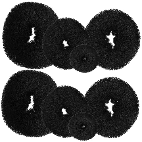 BATHVEVE 8stücke Kleiner Dutt-donut Haar-dutt-former Für Täglichen Gebrauch Tragbarer Wiederverwendbares Frisuren-tool Kompakter Für Frauen Für Frauen Kleines Frisuren-tool von BATHVEVE
