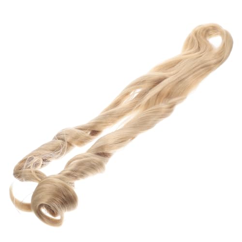 BATHVEVE Lange Lockenperücke Für Frauen Synthetische Haarverlängerung Französischer Stil Für Partys Cosplay Und Besondere Anlässe Farbenfrohe Haarschmuckoption von BATHVEVE