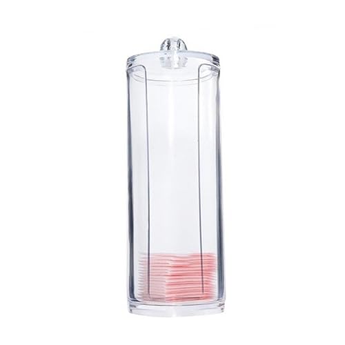 BATHVEVE Make -up -Inhaber Make-up-Organizer Lagerung Transparent Unterlage Tücher Machen Party Runden Tischdeckenklammern Make-up-behälter Kosmetik-Organizer Make -up -organisator Weiß von BATHVEVE