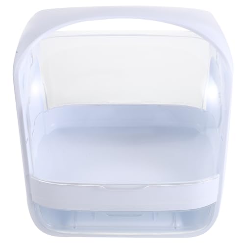 BATHVEVE Große Kapazität Kosmetik Organizer Box Mit Deckel Multifunktionale Aufbewahrungsbox Für Hautpflegeprodukte Für Schlafzimmer Studentenwohnheime Und Kosmetiktische von BATHVEVE