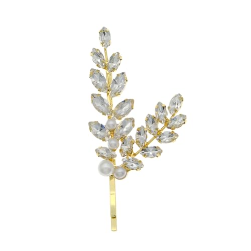 BATHVEVE Chic Rhinestone Haarspange Für Damen Vielseitige Haarnadel Mit Strasssteinen Elegantes Metall-accessoire Für Alltag Und Besondere Anlässe Sanft Zum Haar Modernes Design von BATHVEVE