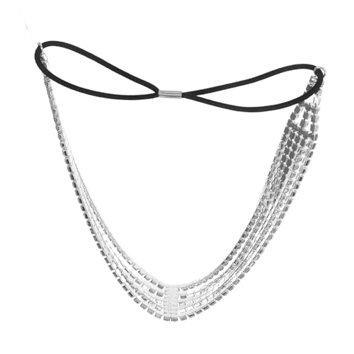 BATHVEVE Multilagiges Strass haarband Damen Elegantes Stirnband mit Funkelnden Kristallen Modisches Haarschmuck accessoire für Party und Alltag Bequemer Leichter Kopfschmuck von BATHVEVE