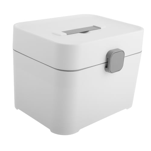 BATHVEVE Maniküre Aufbewahrungsbox Dual-layer Nagelwerkzeuge Organizer Große Kapazität Tragbare Nagelkunst Aufbewahrungskiste Für Nagellack Und Kunstnägel Für Zuhause Und Salon von BATHVEVE