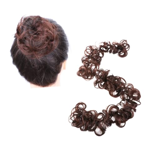 BATHVEVE Haarknoten-extensions Synthetische Perücken Donut-haar-chignon Twining-haarteil Haarteil Für Frauen Seidig Und Weich Natürlich Aussehend Tragbar Für Tägliche Oder Formelle von BATHVEVE