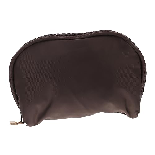 BATHVEVE Praktische Kosmetiktasche Für Reisen Tragbare Schminktasche Mit Fächerform Großer Stauraum Für Lippenstifte Und Nagellack Zufällige Farbe Für Damen Und Mädchen von BATHVEVE