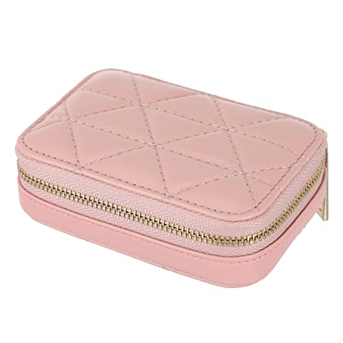 BATHVEVE Praktische Lippenstift Aufbewahrungstasche Mit Spiegel Kompakte Kosmetiktasche Aus Hochwertigem Rindsleder Eleganter Make-up Organizer Für Unterwegs Für Reisen Und Schnelle Schönhe von BATHVEVE