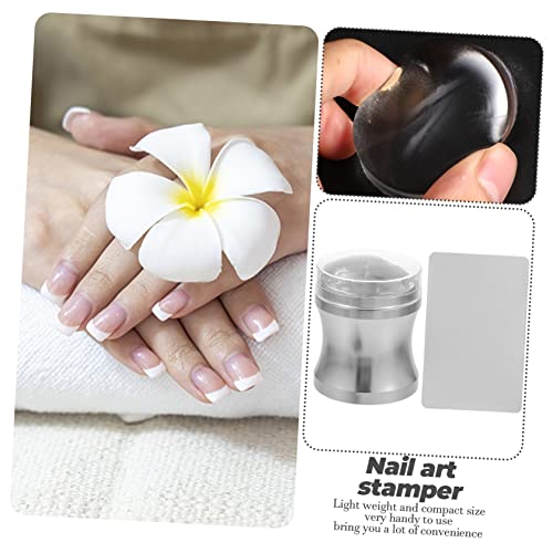 BATHVEVE Silikon-nagelstempel Für Nageldesign Große Transparente Stempel Mit Diy-druckwerkzeugen Für Französische Maniküre Und Kreative Nagelkunst von BATHVEVE