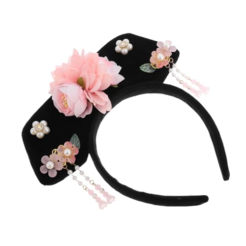 BATHVEVE Antikes Chinesisches Qing Haarband Für Mädchen Traditionelles Haaraccessoire Elegantes Design Für Fotos Und Besondere Anlässe Langlebig Und Bequem Für Hochzeiten Und Feste von BATHVEVE