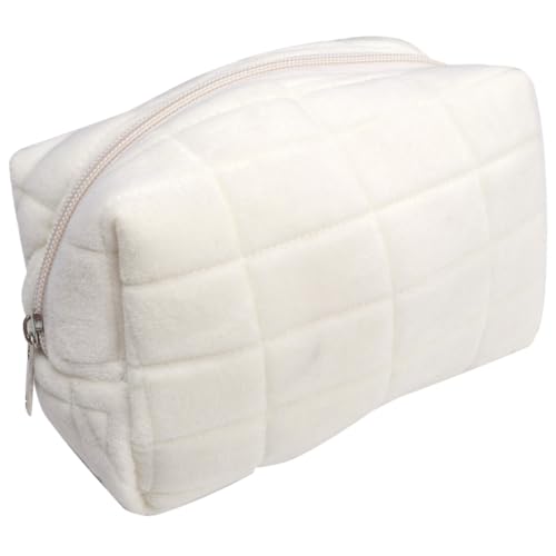 BATHVEVE Tragbare Kulturbeutel Kosmetiktasche aus Polyester Langlebig für Reisen Make Up Organizer mit Reißverschluss von BATHVEVE