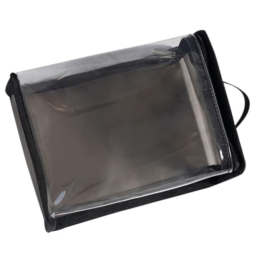 BATHVEVE Transparente wasserdichte Kosmetiktasche mit Reißverschluss Tragbare Make Up und Toilettenartikel Aufbewahrungstasche für Damen Kompakt Leicht und Vielseitig für Reisen und Alltag von BATHVEVE