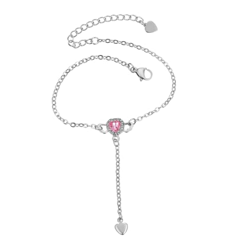 BATHVEVE Verstellbares Kettenarmband für Frauen Dainty Schmuck Titanstahl Geometrisches Modisches für Freundinnen oder Schwestern Accessoire für Handgelenk von BATHVEVE