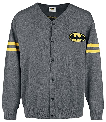 Batman Symbol Männer Cardigan schwarz L von Batman