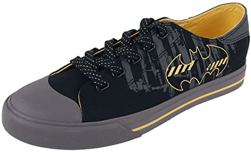 Batman Tech Unisex Sneaker schwarz EU39 Textil Casual Wear, DC Comics, Fan-Merch, Filme von Batman