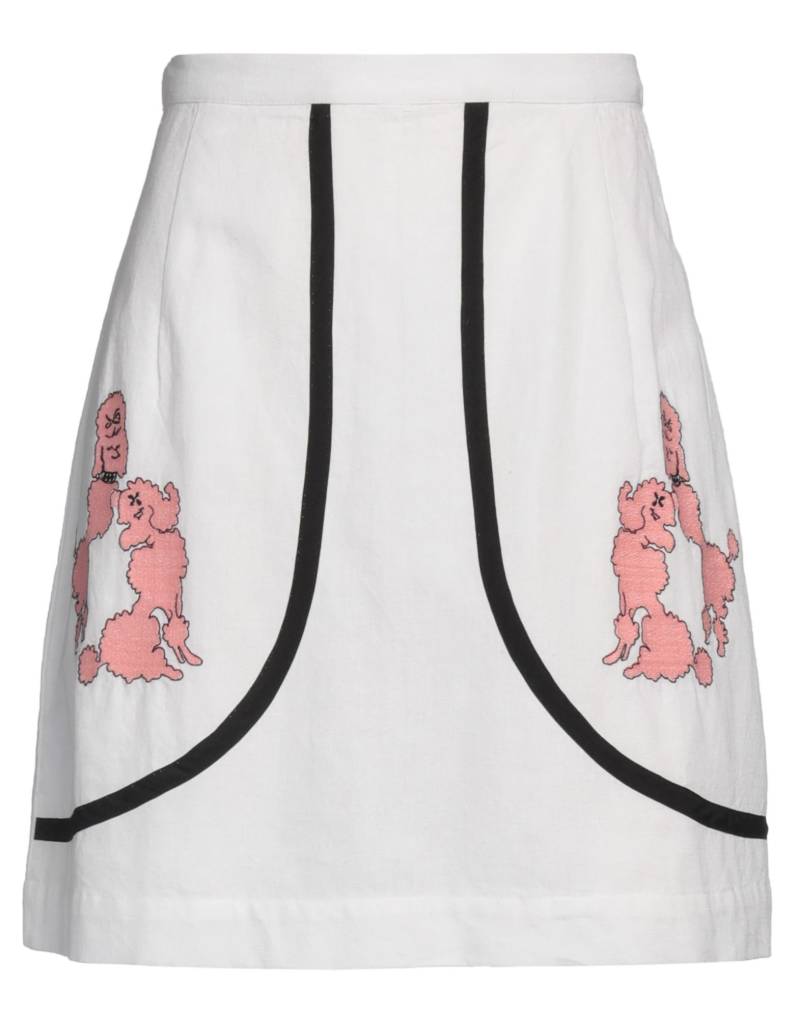 BATSHEVA Minirock Damen Weiß von BATSHEVA