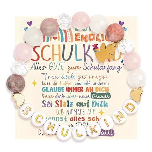 BAUCH Einschulung MäDchen Schulkind 2025 MäDchen Halskette Als Geschenk Zum Schulanfang BAUCH Einschulung MäDchen Schulkind 2025 MäDchen Halskette Als Geschenk Zum Schulanfang von BAUCH