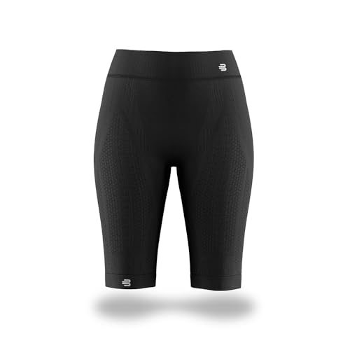 BAUERFEIND Kompressions-Hose „Sports Compression Tights Short“, Sporthose für Damen, Kurz, Für verbesserte Durchblutung der Beinmuskulatur, Polyamid/Elasthan von BAUERFEIND