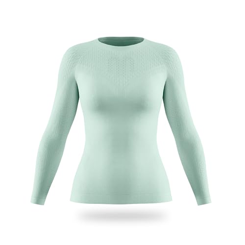 BAUERFEIND Kompressions-Shirt „Sports Compression Shirt Long Sleeve“, Langarm-Shirt für Damen, Für verbesserte Durchblutung der Torso- und Armmuskulatur, Polyamid/Elasthan von BAUERFEIND