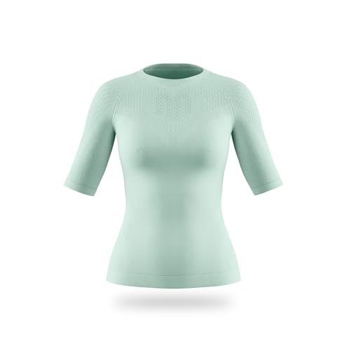 BAUERFEIND Kompressions-Shirt „Sports Compression Shirt Short Sleeve“, Kurzarm-Shirt für Damen, Für verbesserte Durchblutung der Torso- und Armmuskulatur, Polyamid/Elasthan von BAUERFEIND