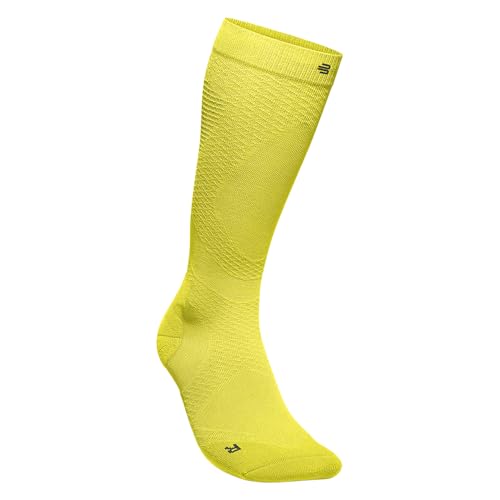 BAUERFEIND Run Ultralight Compression Socks, Women, Lemon Yellow, L 41-43 von BAUERFEIND