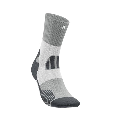 BAUERFEIND Trailrunning-Socken „Trail Run Mid Cut Socks“, Mittellange Damen Sportsocken mit Kompression, Stabilität im Sprunggelenk, 1 Paar von BAUERFEIND