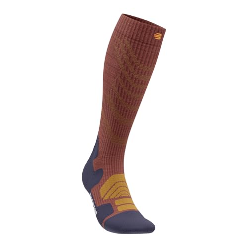BAUERFEIND Wandersocken „Outdoor Merino Compression Socks“ für Outdooraktivitäten wie Wandern (Trekking, Hiking), 1 Paar Sportsocken aus Wolle (Merino) von BAUERFEIND