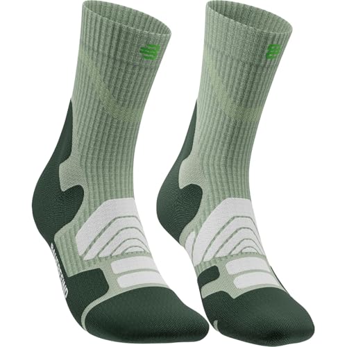 BAUERFEIND Wandersocken Outdoor Performance Mid Cut Socks“ für Outdooraktivitäten wie Wandern (Trekking, Hiking), 1 Paar Sportsocken aus Wolle (Merino) von BAUERFEIND