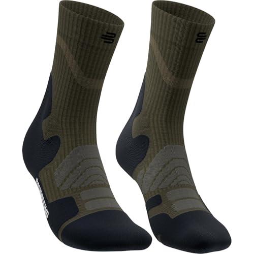 BAUERFEIND Wandersocken Outdoor Performance Mid Cut Socks“ für Outdooraktivitäten wie Wandern (Trekking, Hiking), 1 Paar Sportsocken aus Wolle (Merino) von BAUERFEIND