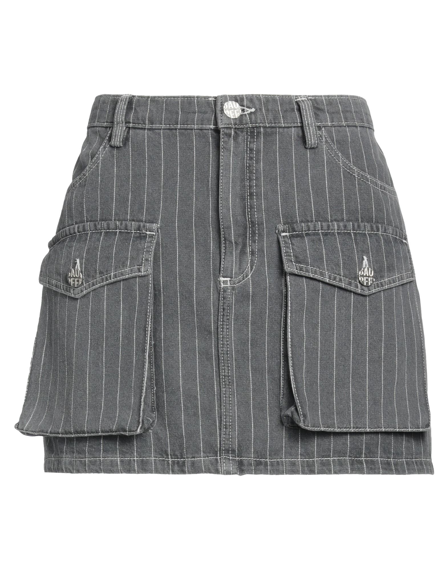 BAUM UND PFERDGARTEN Jeansrock Damen Grau BAUM UND PFERDGARTEN Jeansrock Damen Grau von BAUM UND PFERDGARTEN