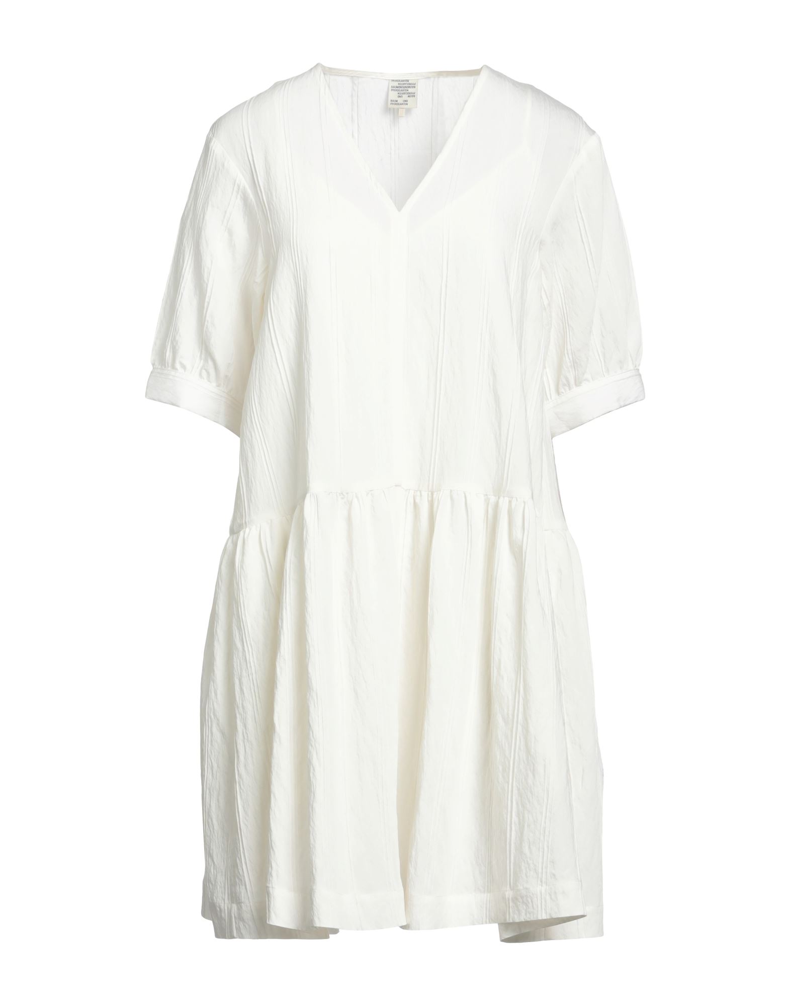 BAUM UND PFERDGARTEN Mini-kleid Damen Weiß BAUM UND PFERDGARTEN Mini-kleid Damen Weiß von BAUM UND PFERDGARTEN