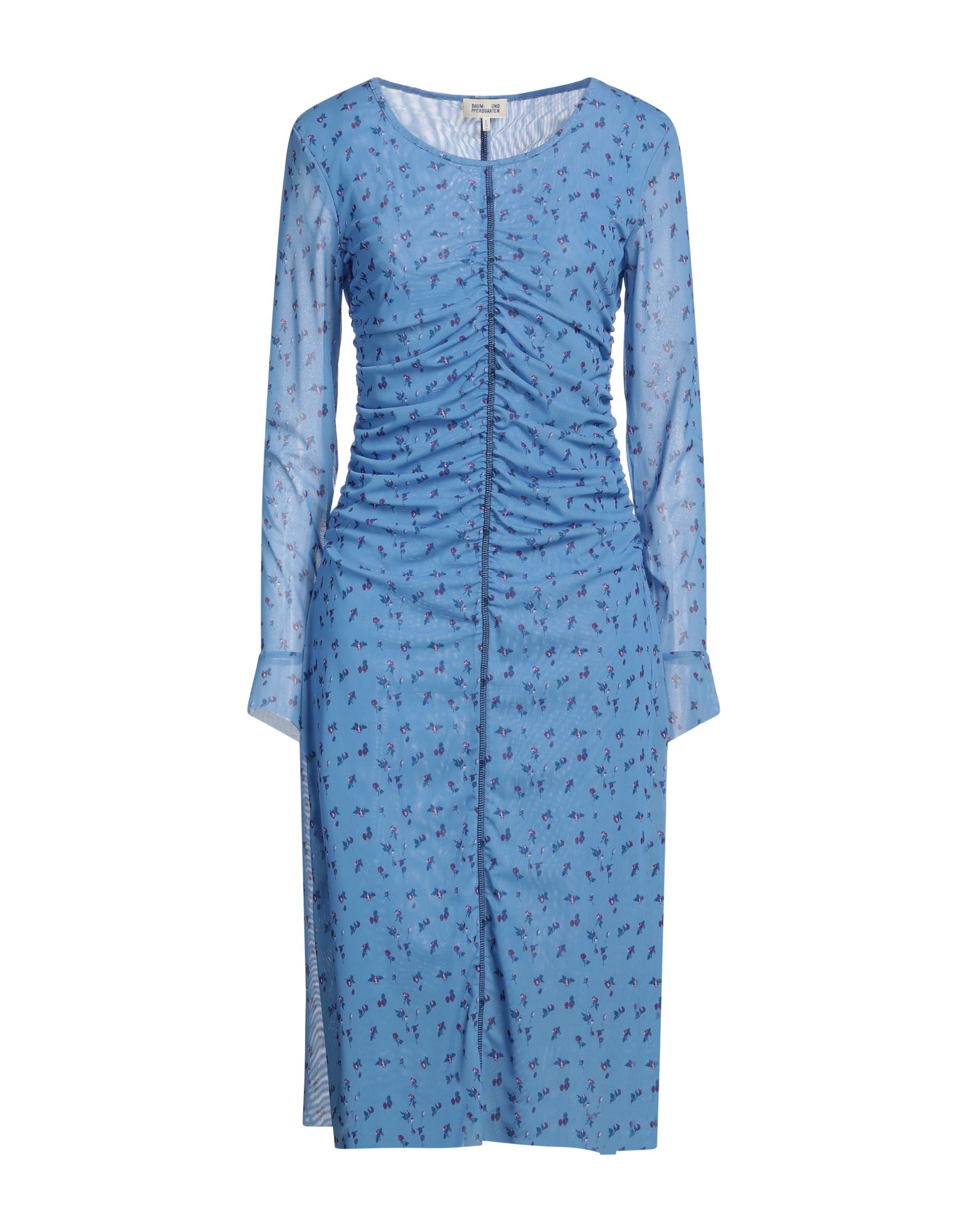 BAUM UND PFERDGARTEN Midi-kleid Damen Azurblau von BAUM UND PFERDGARTEN