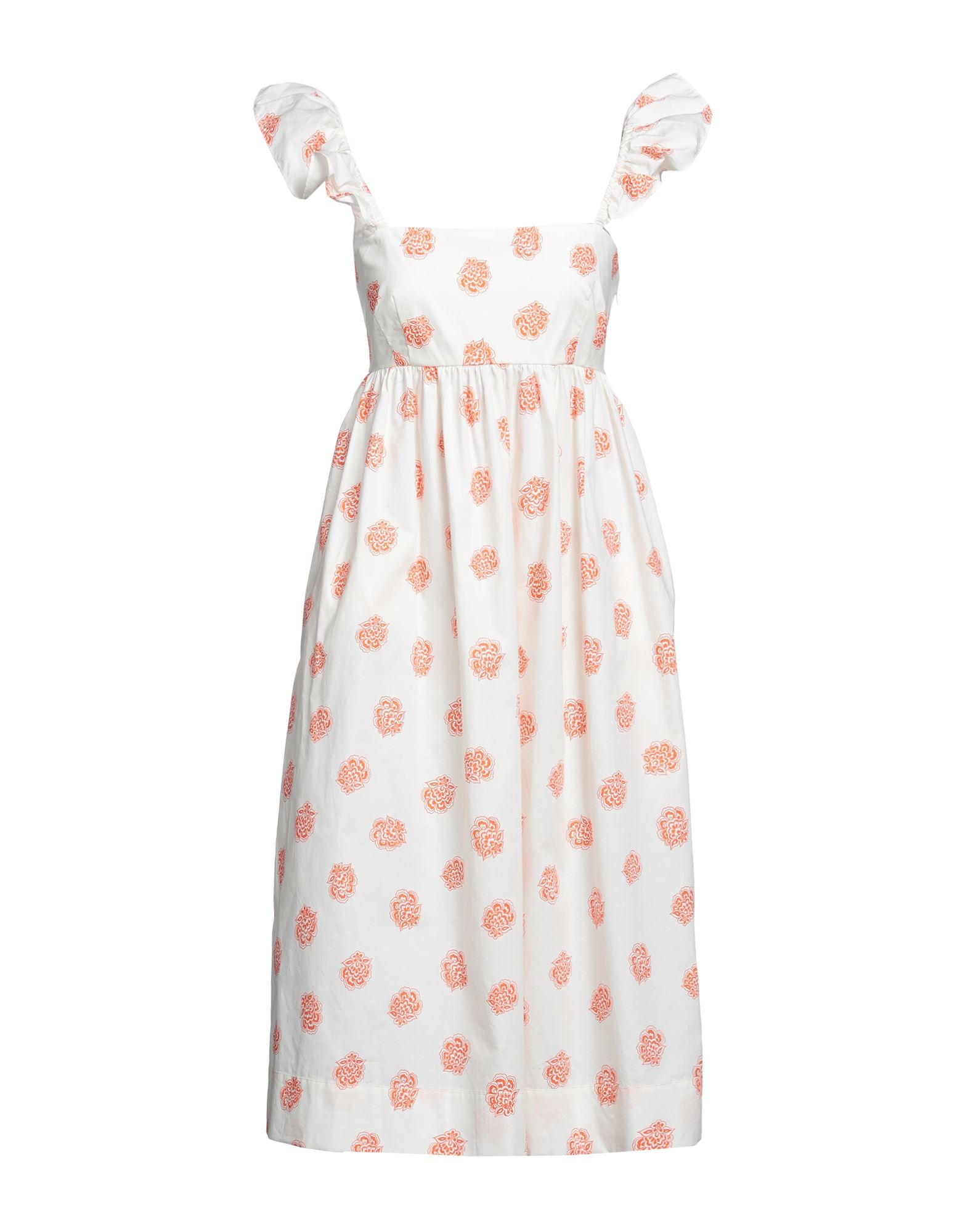 BAUM UND PFERDGARTEN Midi-kleid Damen Elfenbein BAUM UND PFERDGARTEN Midi-kleid Damen Elfenbein von BAUM UND PFERDGARTEN