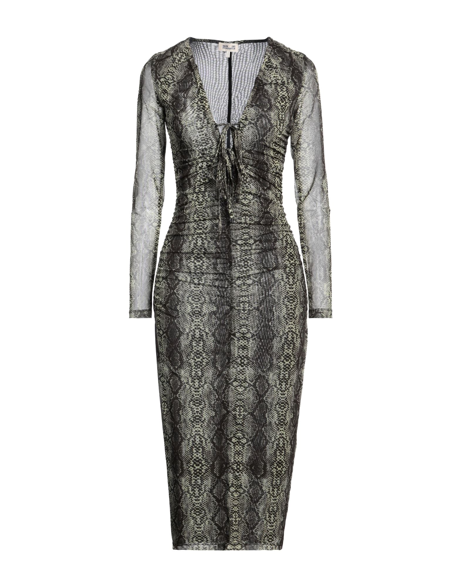 BAUM UND PFERDGARTEN Midi-kleid Damen Pastellgelb BAUM UND PFERDGARTEN Midi-kleid Damen Pastellgelb von BAUM UND PFERDGARTEN