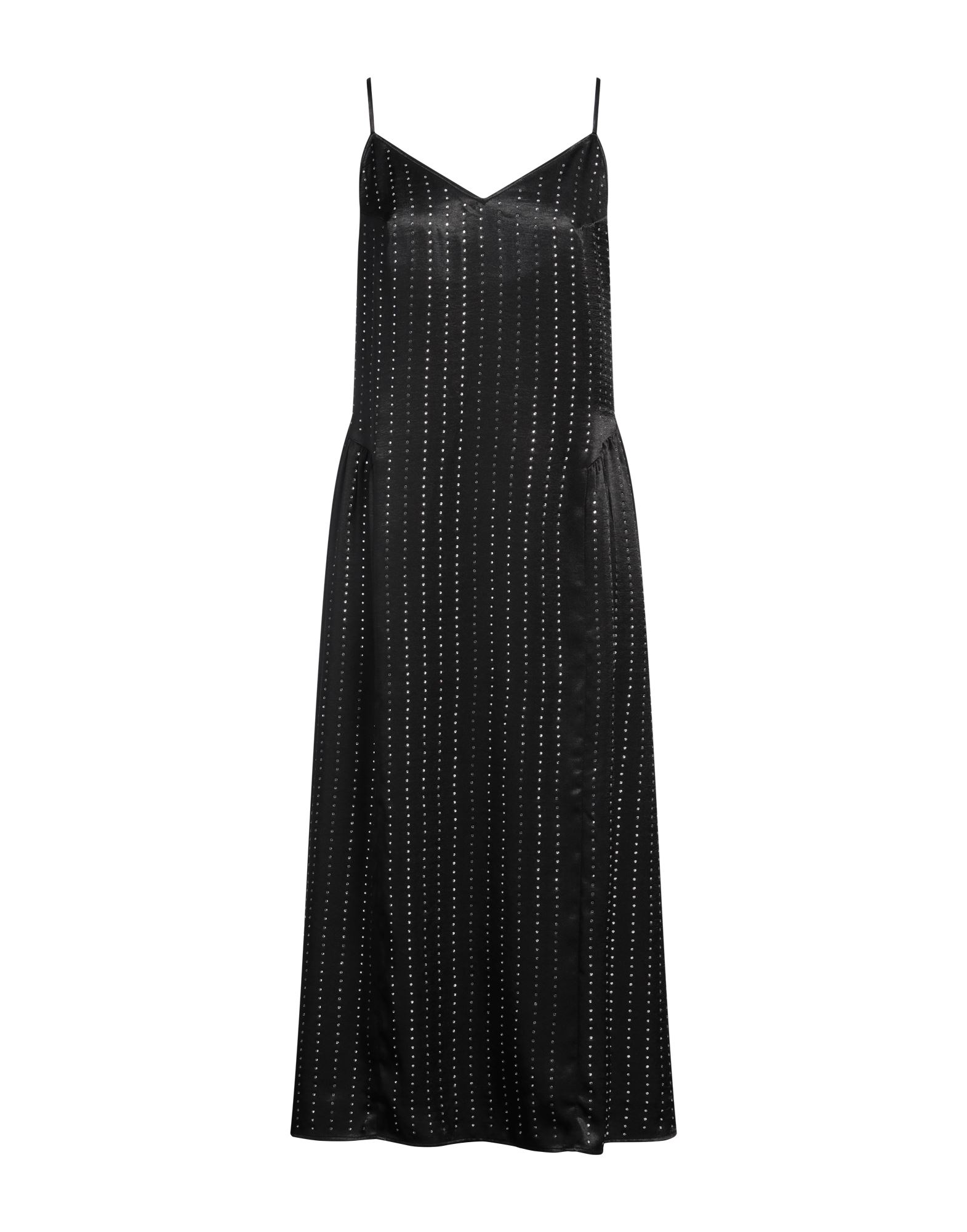 BAUM UND PFERDGARTEN Midi-kleid Damen Schwarz BAUM UND PFERDGARTEN Midi-kleid Damen Schwarz von BAUM UND PFERDGARTEN