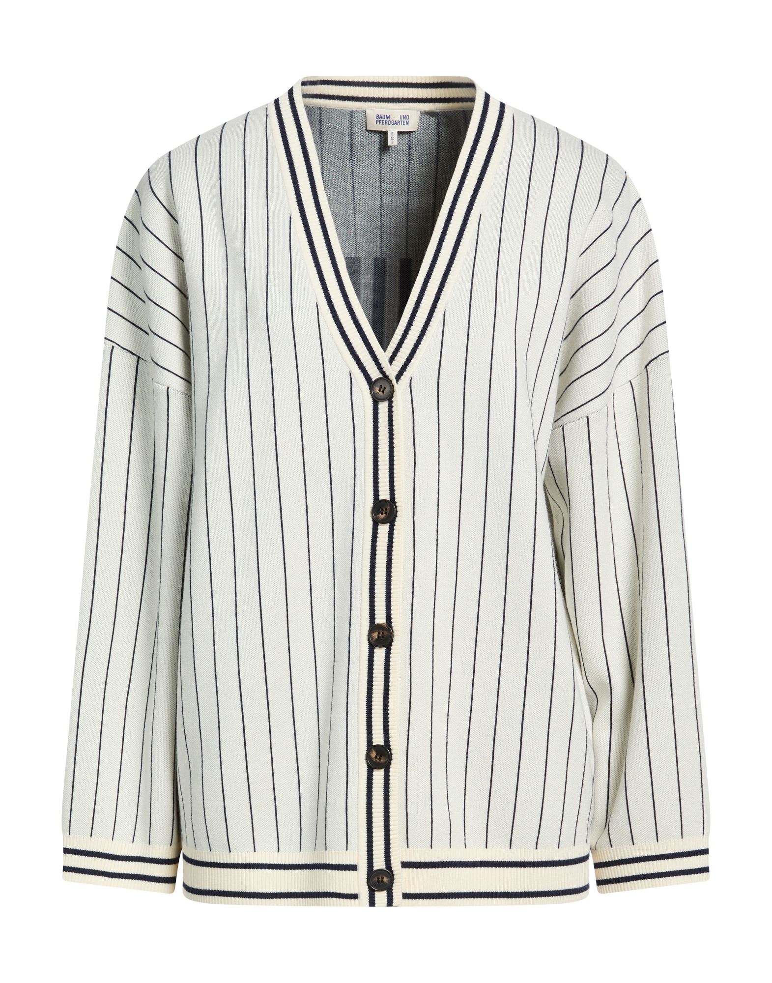 BAUM UND PFERDGARTEN Strickjacke Damen Weiß von BAUM UND PFERDGARTEN