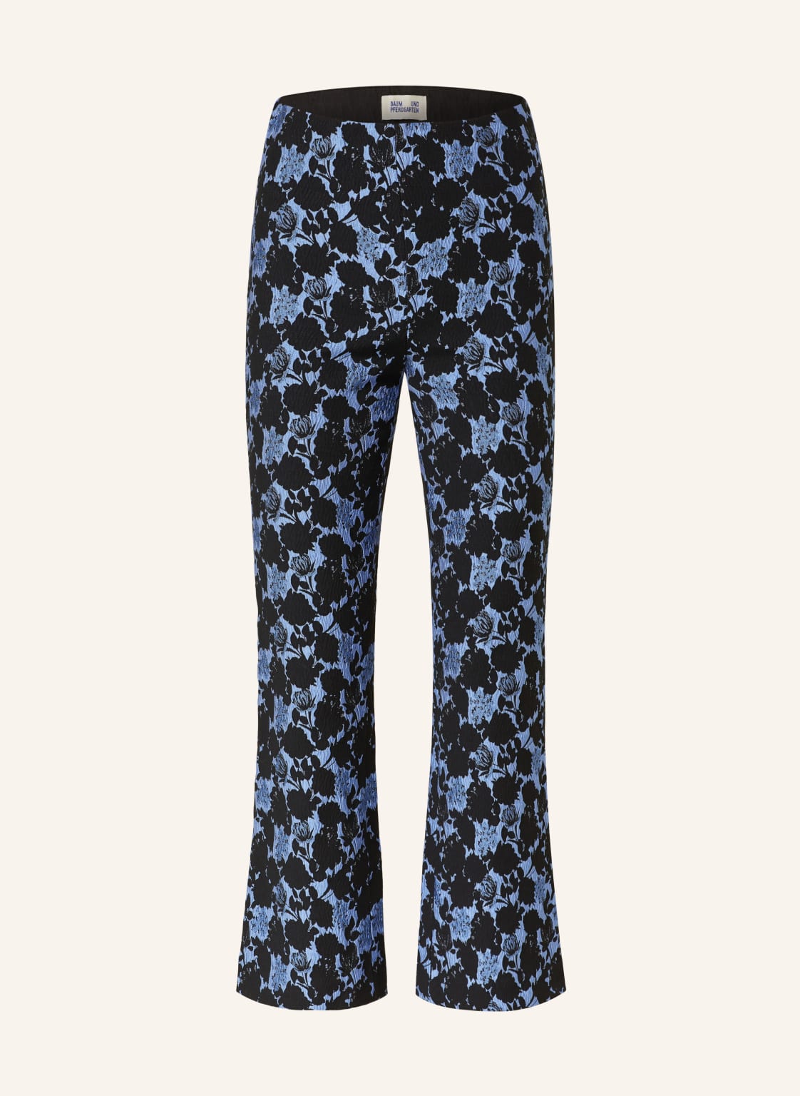 Baum Und Pferdgarten 7/8-Hose Nenne Aus Jacquard blau von BAUM UND PFERDGARTEN