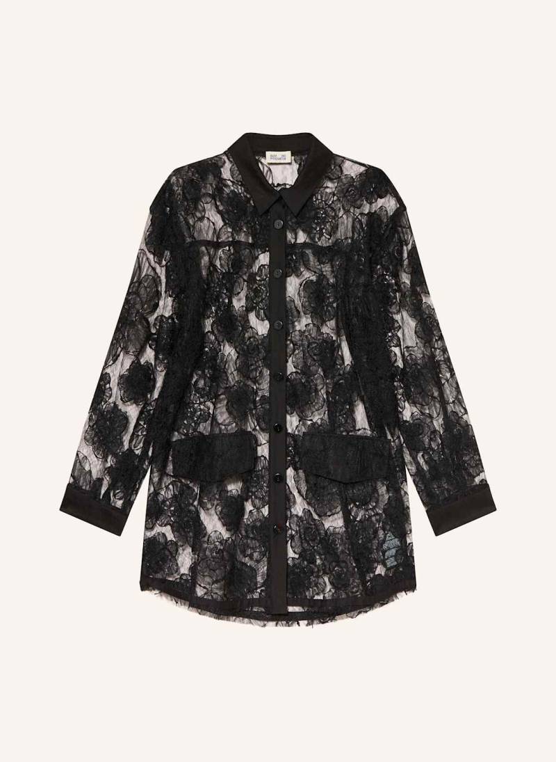 Baum Und Pferdgarten Hemdbluse Annica Aus Spitze schwarz von BAUM UND PFERDGARTEN