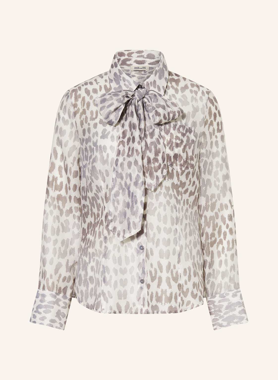 Baum Und Pferdgarten Hemdbluse Miranda Mit Abnehmbarer Schluppe grau von BAUM UND PFERDGARTEN