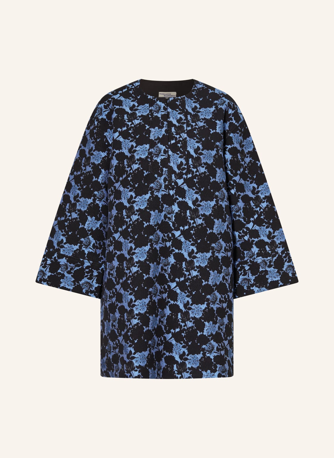 Baum Und Pferdgarten Jacquard-Kleid Abi blau von BAUM UND PFERDGARTEN